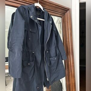 Navy jacket, good condition, size medium